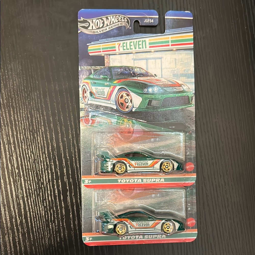 7-Eleven Toyota Supra Toy Car - Green
